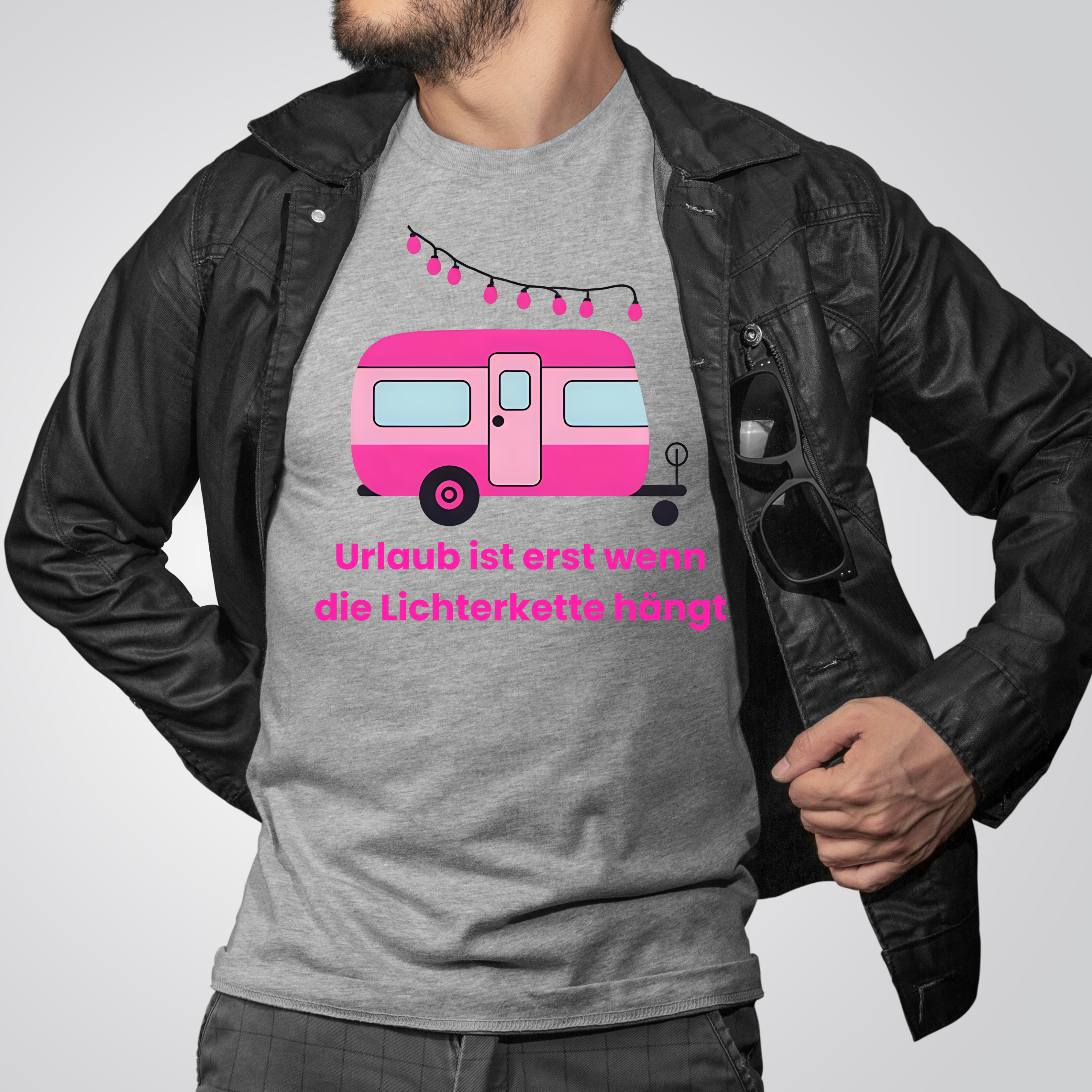 Urlaub Pink T-Shirt